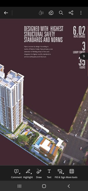 Master Plan in 3 BHK Apartment at Team 4 Nyla, Miyapur – for Sale