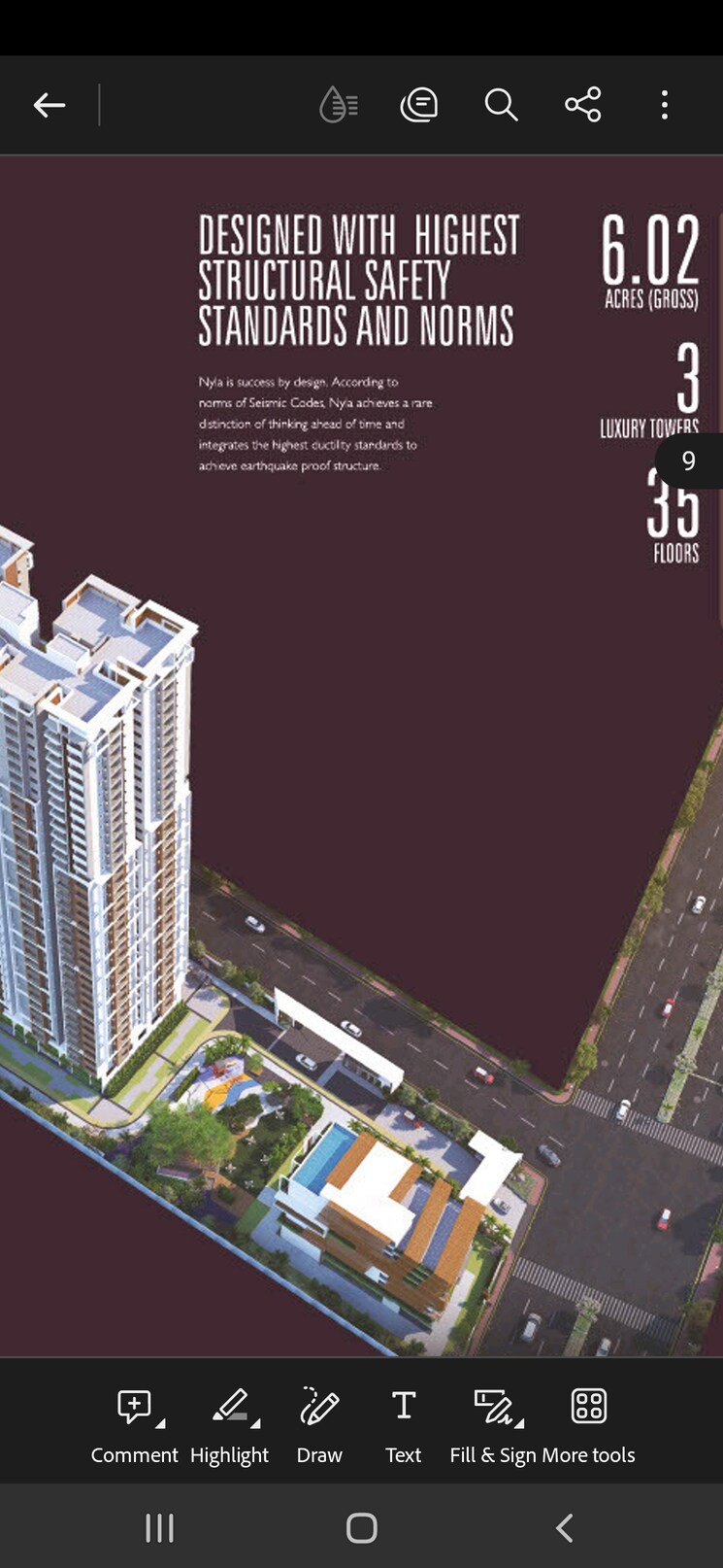 Master Plan, team-4-nyla 3 Bedroom 1880 Sq.Ft. Apartment In Miyapur Hyderabad 9097984