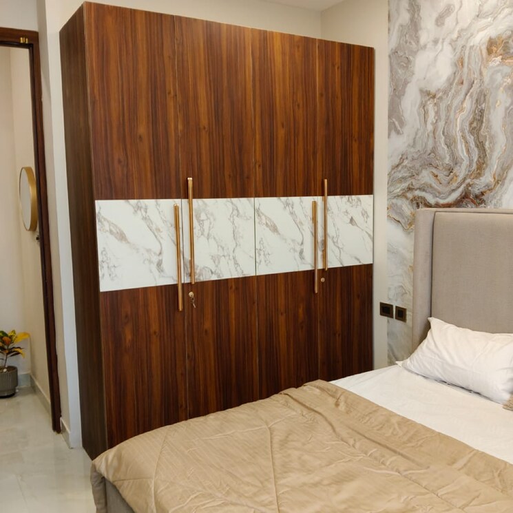 Bedroom, jms-the-majestic 3 Bedroom 1450 Sq.Ft. Builder Floor In Manesar Sector 9 Gurgaon 9098005