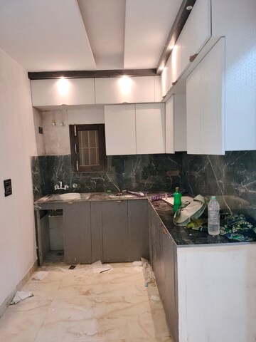 Kitchen in 3 BHK Builder Floor at Knowledge Park V Greater Noida – for Sale
