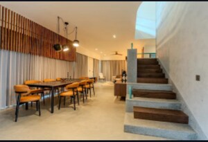 Staircase in 4 BHK Independent House at Vagator – for Sale