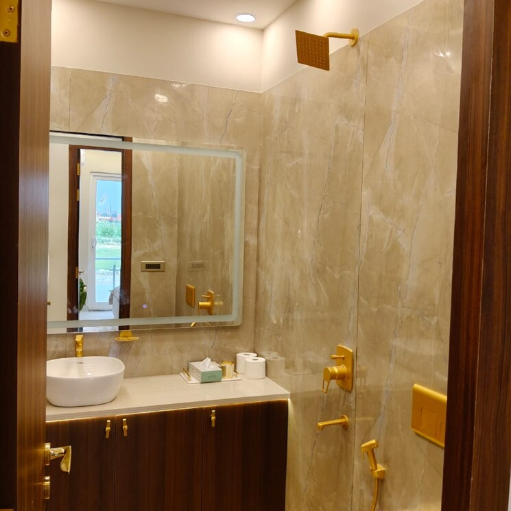 Bathroom, jms-the-majestic 3 Bedroom 1450 Sq.Ft. Builder Floor In Manesar Sector 9 Gurgaon 9098027