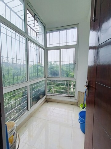 Balcony in 3 BHK Builder Floor at Freedom Fighters Enclave – for Rent