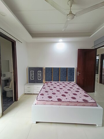 Bedroom in 3 BHK Builder Floor at Freedom Fighters Enclave – for Rent