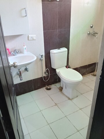 Bathroom in 2 BHK Builder Floor at Aditya Gracious Floors, Dasna – for Rent