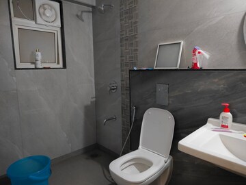 Bathroom in 2 BHK Apartment at Megapolis Serenity, Hinjewadi – for Rent