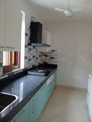 Kitchen in 3 BHK Builder Floor at Safdarjung Enclave – for Rent