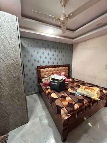 Bedroom in 2 BHK Builder Floor at Freedom Fighters Enclave – for Rent