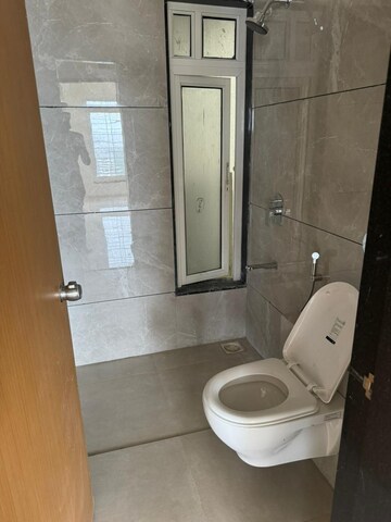 Bathroom in 3 BHK Apartment at Shree Signature Park, Wakad – for Rent