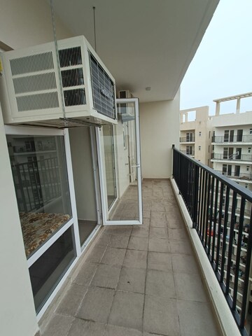 Balcony in 3 BHK Apartment at GLS Arawali Homes Phase 2, Sohna Sector 4 – for Rent