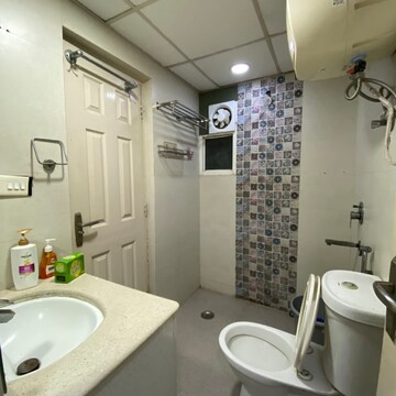 Bathroom in 3 BHK Apartment at Supertech Cape Town, Sector 74 – for Rent