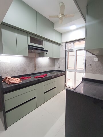 Kitchen in 2 BHK Apartment at Dinaco Darshan CHS, Dahisar West – for Rent