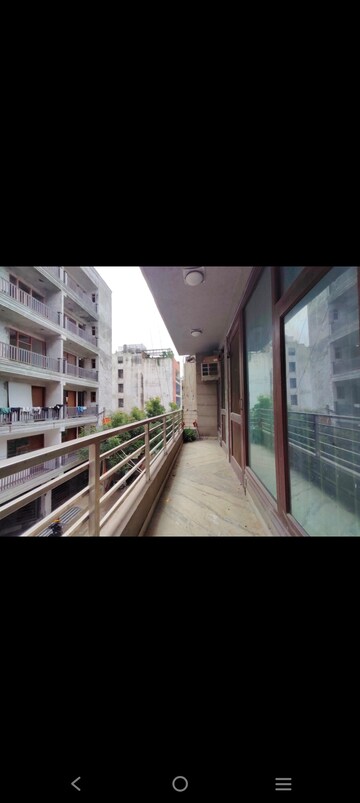 Balcony in 3 BHK Builder Floor at Saket – for Rent