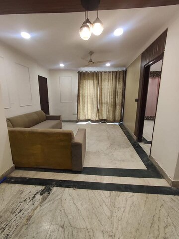 Living Room in 3 BHK Builder Floor at Freedom Fighters Enclave – for Rent