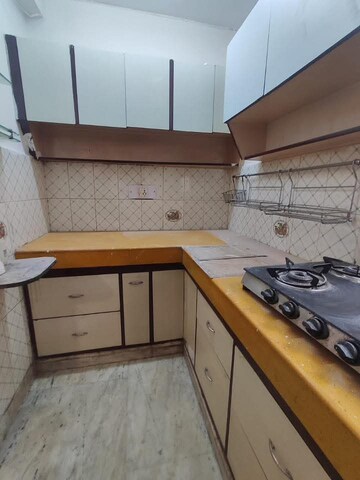 Kitchen in 3 BHK Builder Floor at Freedom Fighters Enclave – for Rent