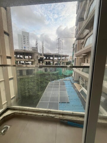 Balcony in 1 BHK Apartment at JVM Corner Stone, Naupada – for Rent