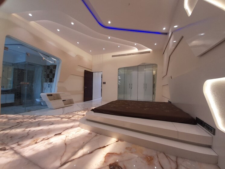 Bedroom, oberoi-seven 4 Bedroom 4500 Sq.Ft. Independent House In Goregaon East Mumbai 9098444