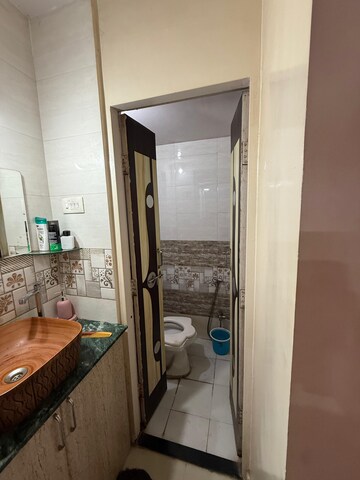 Bathroom in 1 BHK Apartment at Shivsai Shree Swami Sanidhya, Shivane – for Sale