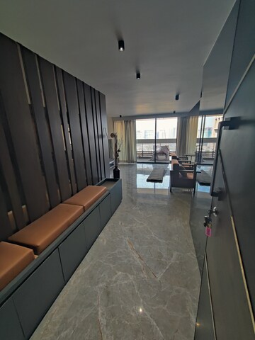 Living Room in 4 BHK Apartment at Bopal – for Rent