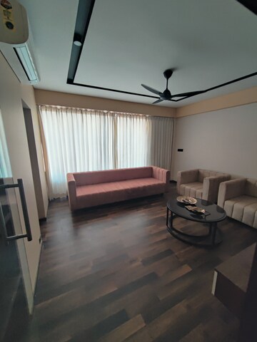 Living Room in 4 BHK Apartment at Bopal – for Rent