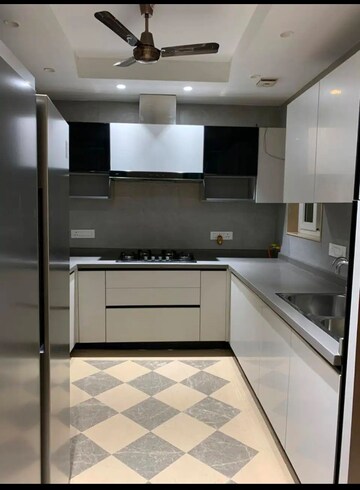 Kitchen in 4 BHK Builder Floor at Saket – for Rent