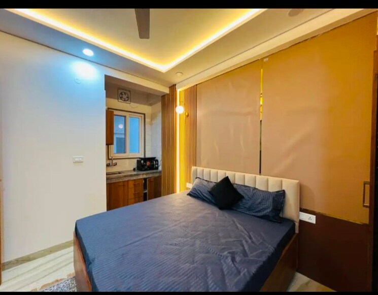 Bedroom, saket Studio 350 Sq.Ft. Builder Floor In Saket Delhi 9098492