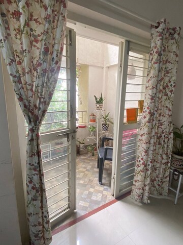Balcony in 2 BHK Apartment at Aishwarya Residency Balewadi, Balewadi – for Rent