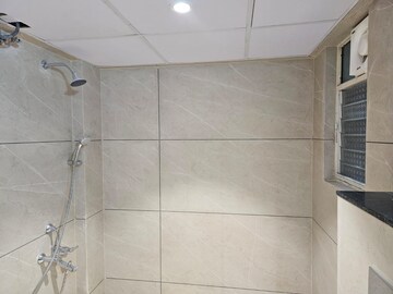 Bathroom in 3 BHK Apartment at Goel Ganga Carnation, Koregaon Park – for Rent