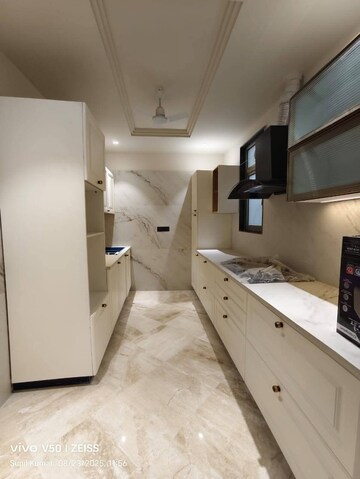 Kitchen in 3 BHK Builder Floor at Saket – for Rent