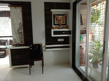 Balcony in 1 BHK Apartment at Shree Tirupati STG Signature Residency, Patlipada – for Rent