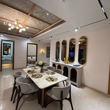 Living Room in 3.5 BHK Apartment at Hero Homes Palatial, Tek Chand Nagar – for Sale