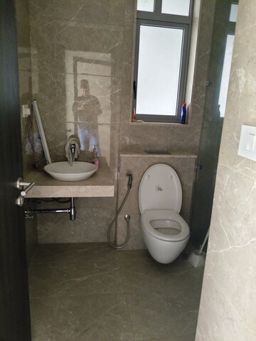 Bathroom in 3 BHK Apartment at Oberoi Sky City, Borivali East – for Rent