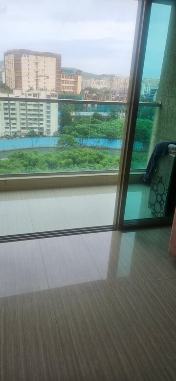Balcony in 2 BHK Apartment at Sheth Vasant Oasis, Andheri East – for Rent