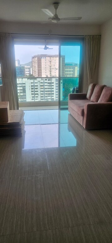 Living Room in 2 BHK Apartment at Sheth Vasant Oasis, Andheri East – for Rent
