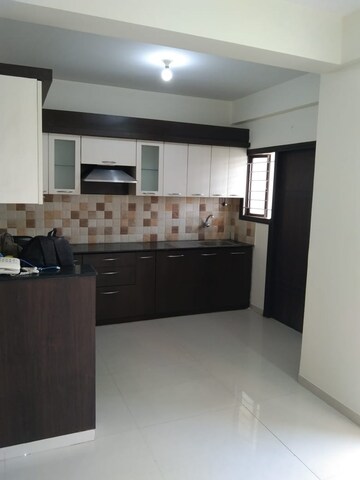 Kitchen in 3 BHK Apartment at R R Dheeraj LakeFront, Dasarahalli Main Road – for Sale