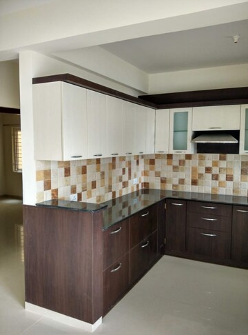 Kitchen in 3 BHK Apartment at R R Dheeraj LakeFront, Dasarahalli Main Road – for Sale
