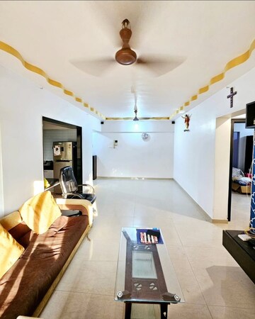 Living Room in 2 BHK Apartment at Monarch CHS, Andheri East – for Rent