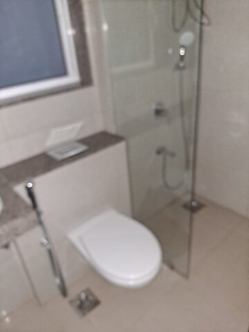 Bathroom in 1 BHK Apartment at LnT Veridian, Powai – for Rent