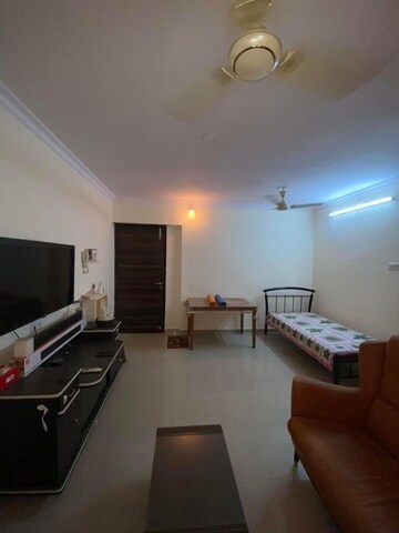 Living Room in 2 BHK Apartment at Mahavir Kalpavruksha, Ghodbunder Road – for Rent