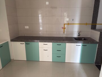 Kitchen in 3 BHK Apartment at Shilp Revanta, Shela – for Rent