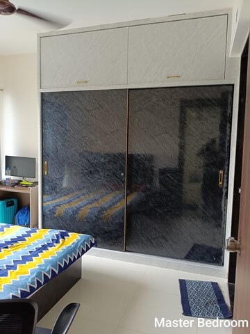 Bedroom in 2 BHK Apartment at Mantra Insignia, Mundhwa – for Rent
