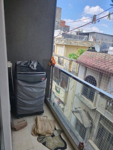 Balcony in 2 BHK Builder Floor at Paryavaran Complex – for Rent