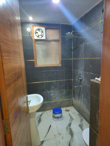 Bathroom in 2 BHK Builder Floor at Paryavaran Complex – for Rent