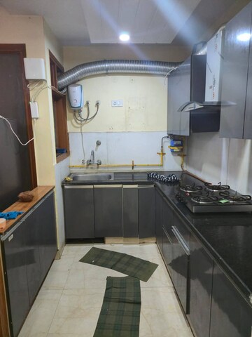 Kitchen in 2 BHK Builder Floor at Paryavaran Complex – for Rent