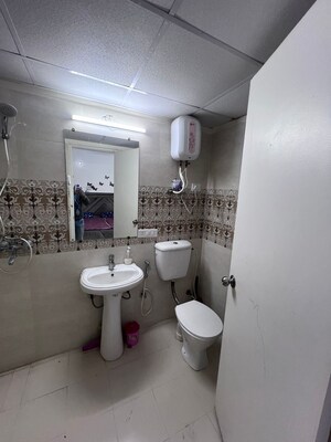 Bathroom in 2 BHK Apartment at Gaurs Siddhartham, Siddharth Vihar – for Sale