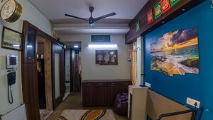 Living Room in 3 BHK Apartment at Pride Presidency Luxuria, Ghodbunder Road – for Sale