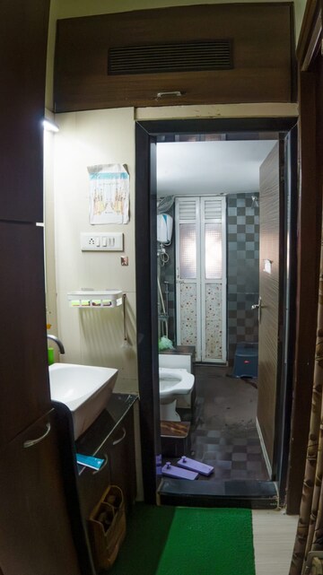Bathroom in 3 BHK Apartment at Pride Presidency Luxuria, Ghodbunder Road – for Sale