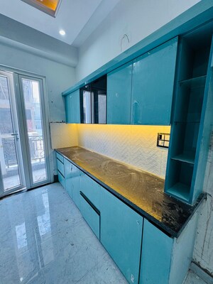 Kitchen in 3 BHK Builder Floor at Canal Road – for Sale