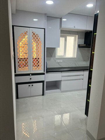 Kitchen in 3 BHK Apartment at Poulomi Avante, Kokapet – for Rent