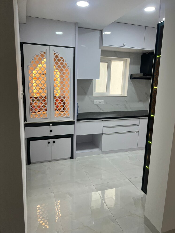 Kitchen, poulomi-avante 3 Bedroom 1840 Sq.Ft. Apartment In Kokapet Hyderabad 9099272